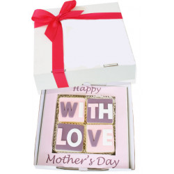 Mother's Day Fondant Fancies