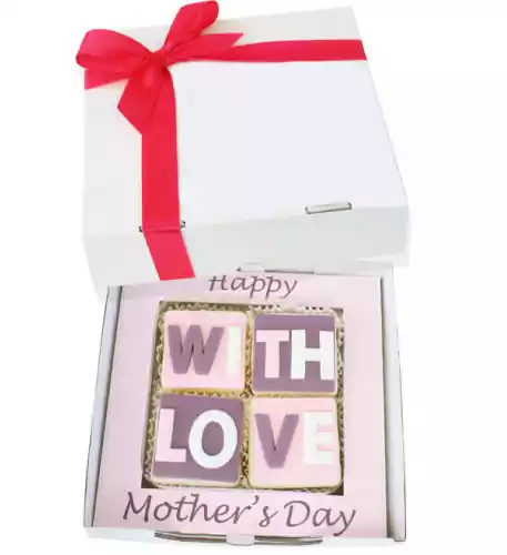 Mother's Day Fondant Fancies