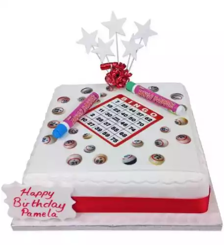 Bingo Cake (8 inch Serves 20)