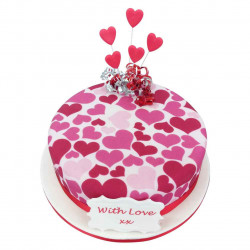 Busy Hearts (8 Inch Serves 20) Busy Hearts (8 Inch Serves 20)
