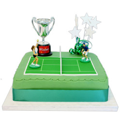 Tennis Birthday Cake
