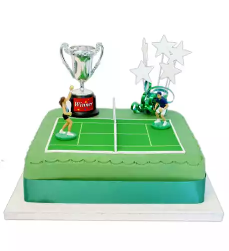 Tennis Birthday Cake