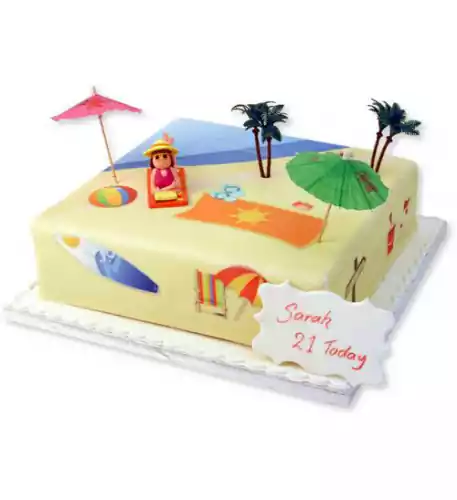 On The Beach Cake