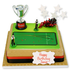 Snooker Cake