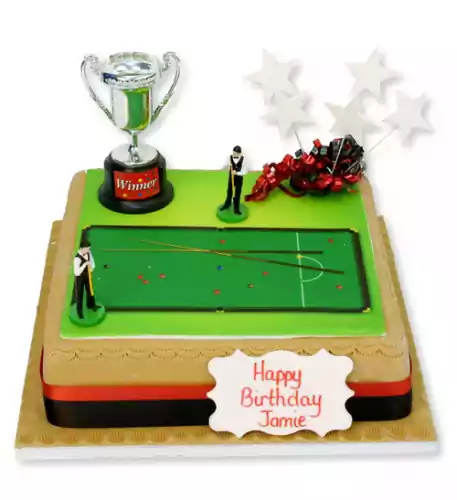 Snooker Cake