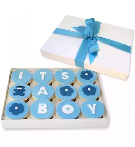Its A Boy Cupcakes
