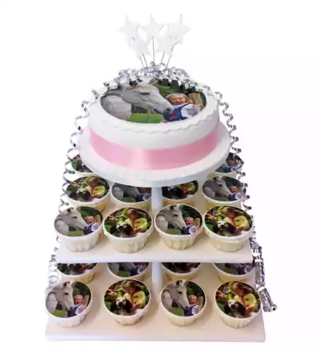 Photo Cupcake Tower