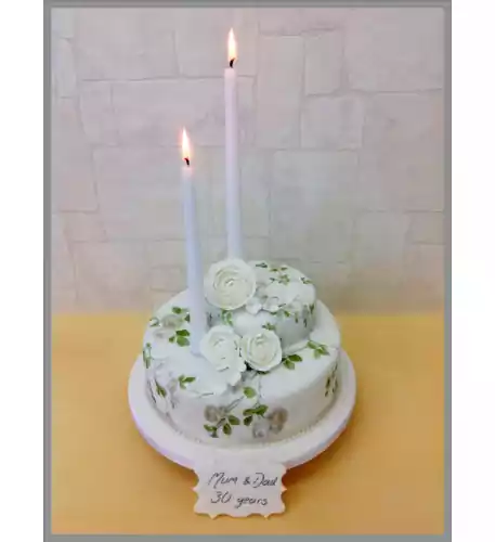 Old Flames Luxury Cake