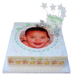 Ducks and Teddies Photo Cake