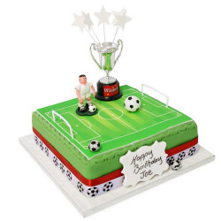 Football Birthday Cake