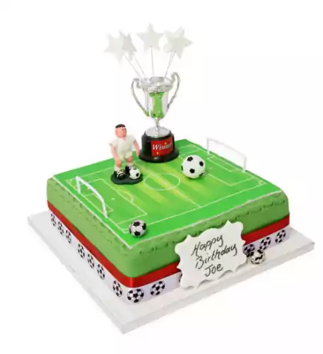 Football Birthday Cake