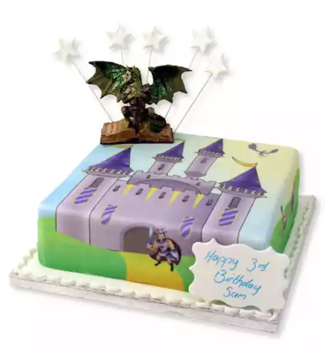 Knights Castle Cake