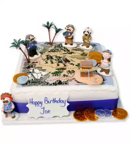 Pirate Birthday Cake