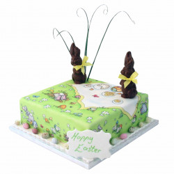 Easter Bunnies Picnic (8 Inch Serves 20) Easter Bunnies Picnic (8 Inch Serves 20)