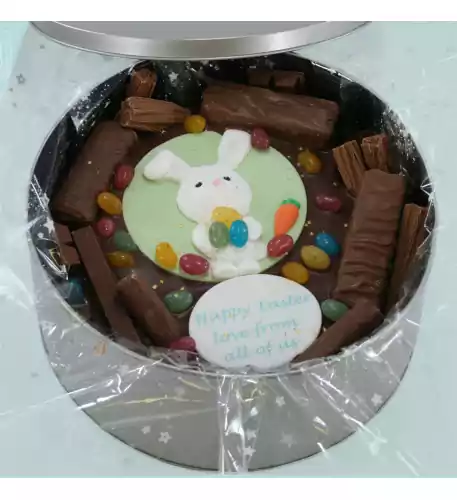 Easter Bunny Cake In-A-Tin