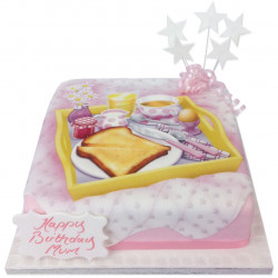 Breakfast in Bed Cake (8 Inch Serves 20) Breakfast in Bed Cake (8 Inch Serves 20)