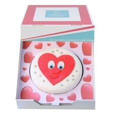 Sugar Heart Gift Cake