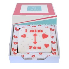 I Miss You Gift Cake