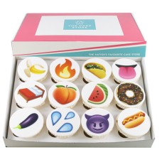 Naughty Emoji Cupcakes