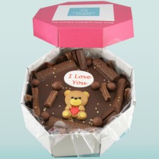 Teddy Love Heart Cake In-a-Tin