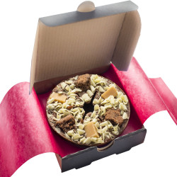 Five Mini Chocolate Pizzas