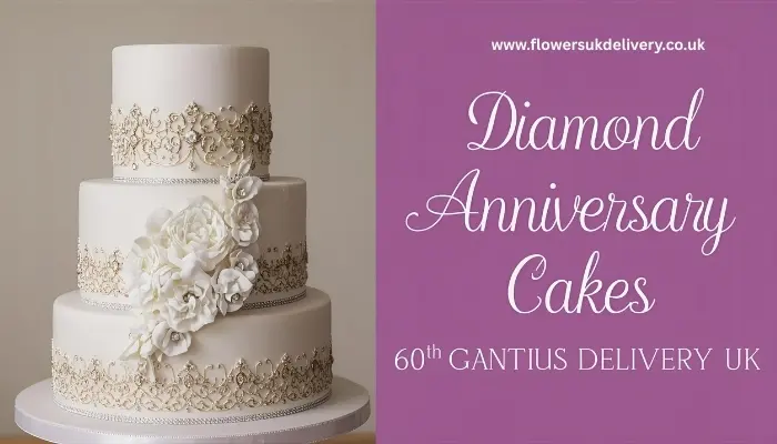 60th wedding anniversary cakes UK online delivery