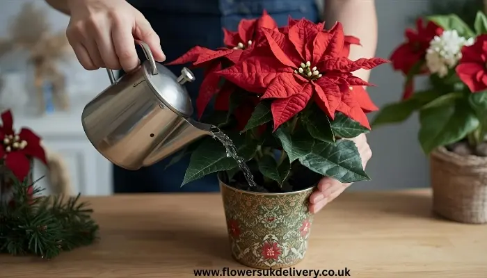 Personalized Christmas flowers UK delivery with heartfelt holiday message Placement: After this subsection