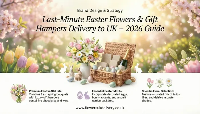 Last-Minute Easter Flowers & Gift Hampers Delivery to UK 2026 Guide