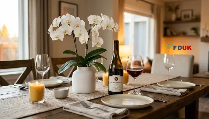 Best flowers and wine gifts for anniversaries — orchids and Pinot Noir UK delivery