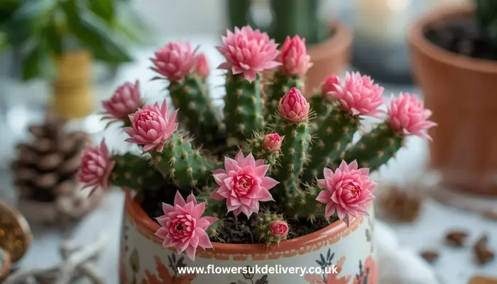 Christmas presents Christmas cactus plant delivery UK