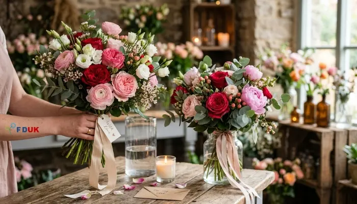 fresh flower bouquets for romantic occasions Relevance: Supports the romantic occasion recommendation