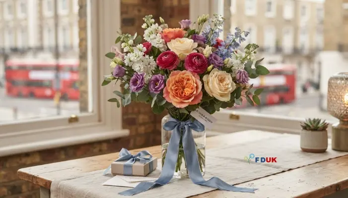 Congratulations flower bouquet UK delivery