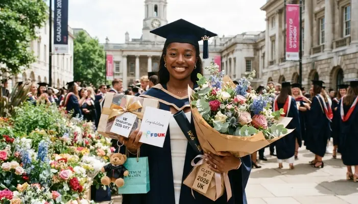 Graduation flower and gift ideas UK