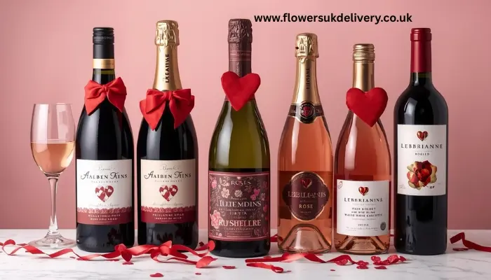 Valentines wines romantic bottles for UK delivery Valentine's Day gifts
