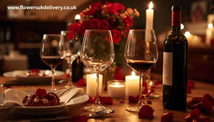 Valentines wines romantic dinner pairing guide Valentine's Day celebration UK