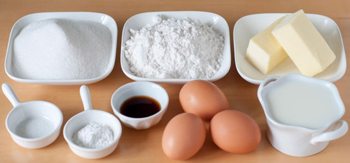 Cake Ingredients