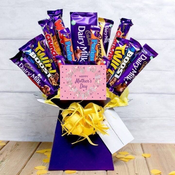 Mothers Day Deluxe Cadburys Chocolate Bouquet