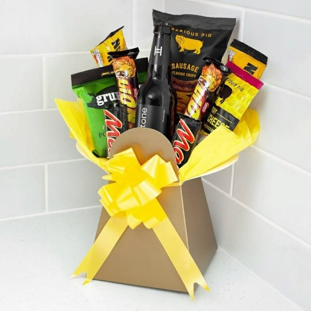 Hawkstone Lager and Premium Bar Snacks Bouquet