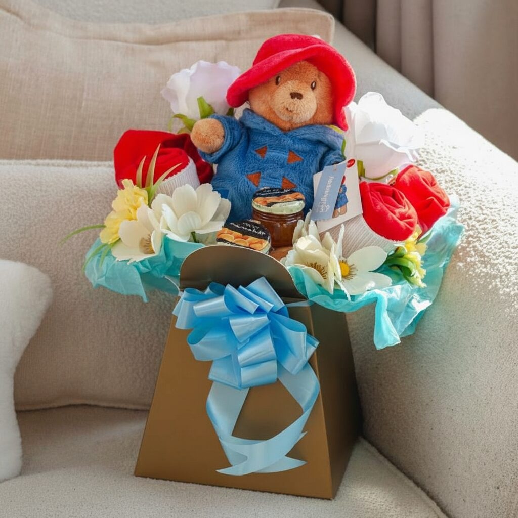 New Baby Paddington Bear Bouquet