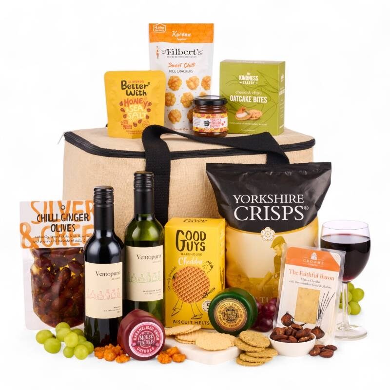 The Cheese, Wine and Nibbles Hamper