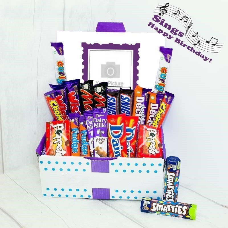 Personalised Musical PicBox Chocolate Hamper