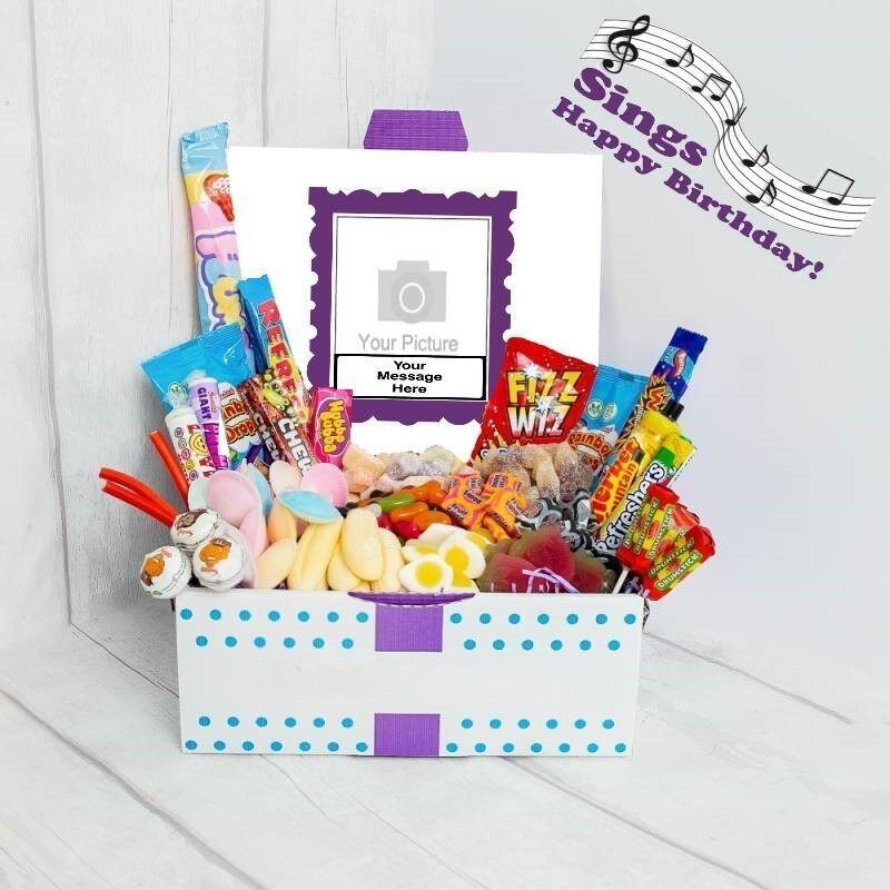 Personalised Musical PicBox Deluxe Sweet Hamper