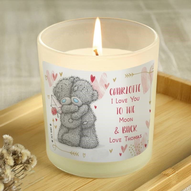 Personalised Me To You Hold You Forever Jar Candle