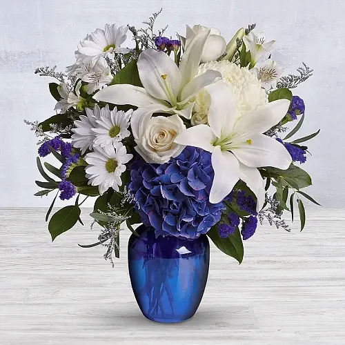 Beautiful in Blue Bouquet