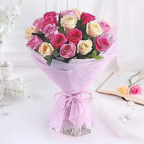 Joy Rose Standing Bouquet