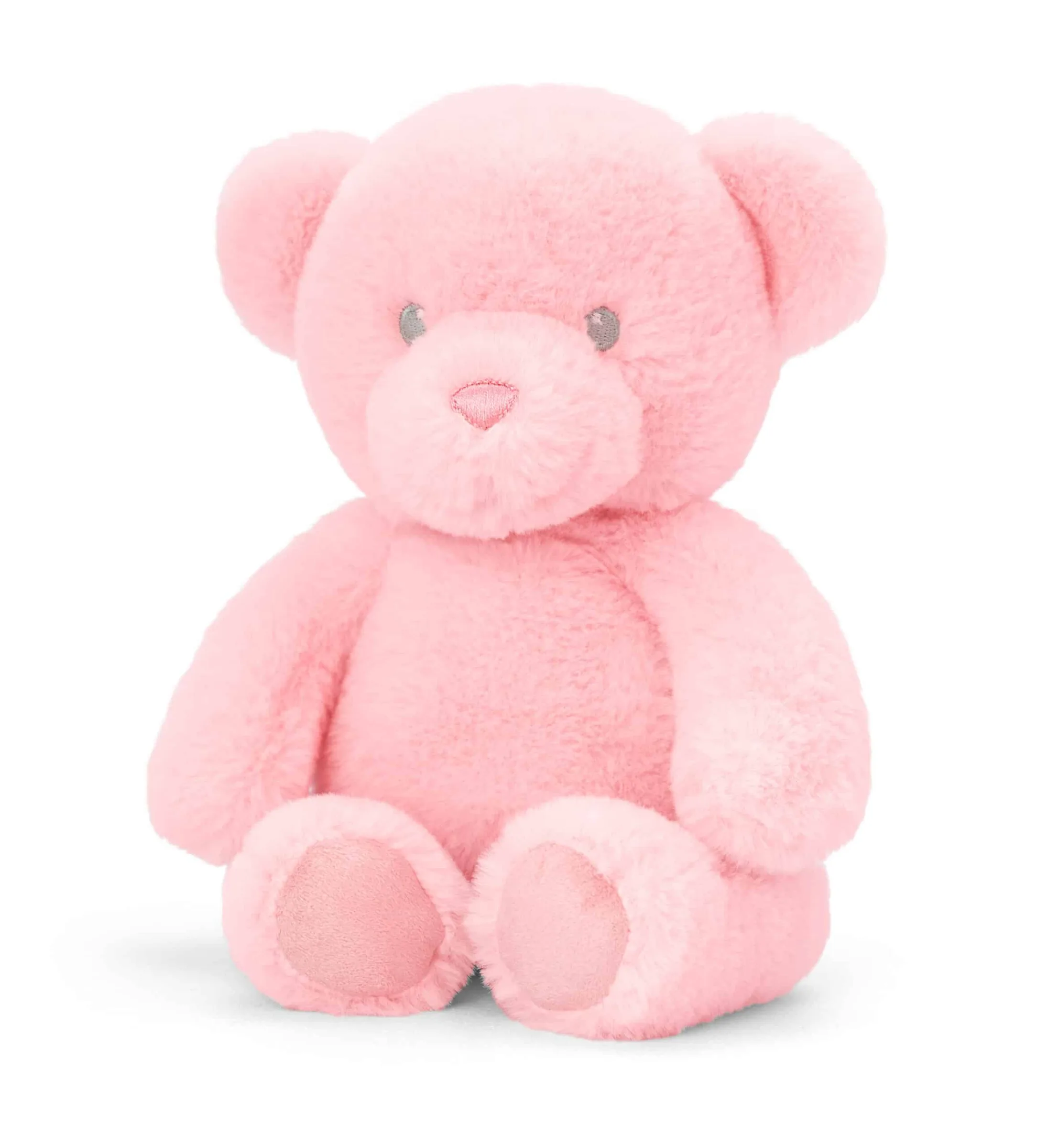 Keel Eco Baby Girl Pink bear 25cm Plain