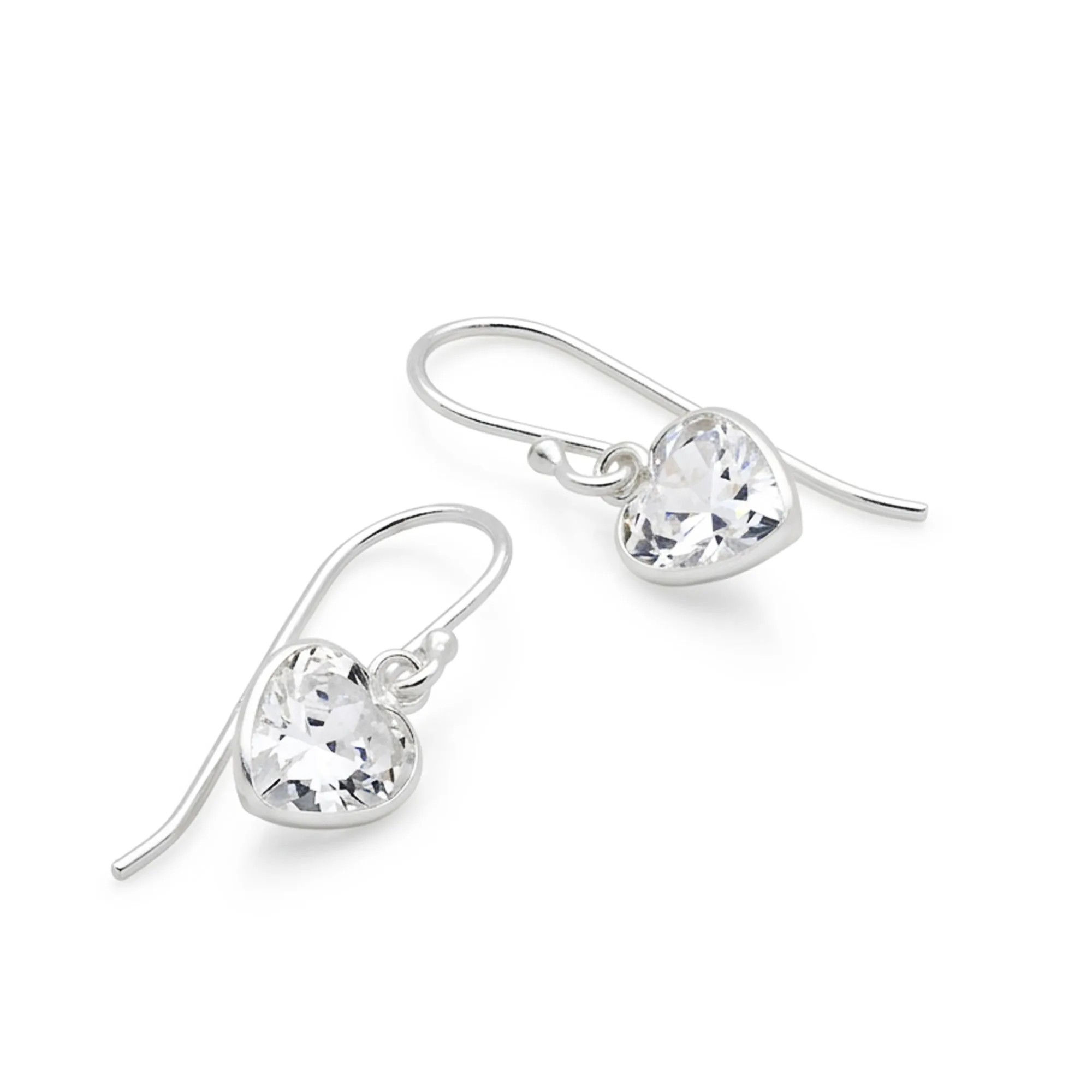 Crystal heart Earrings