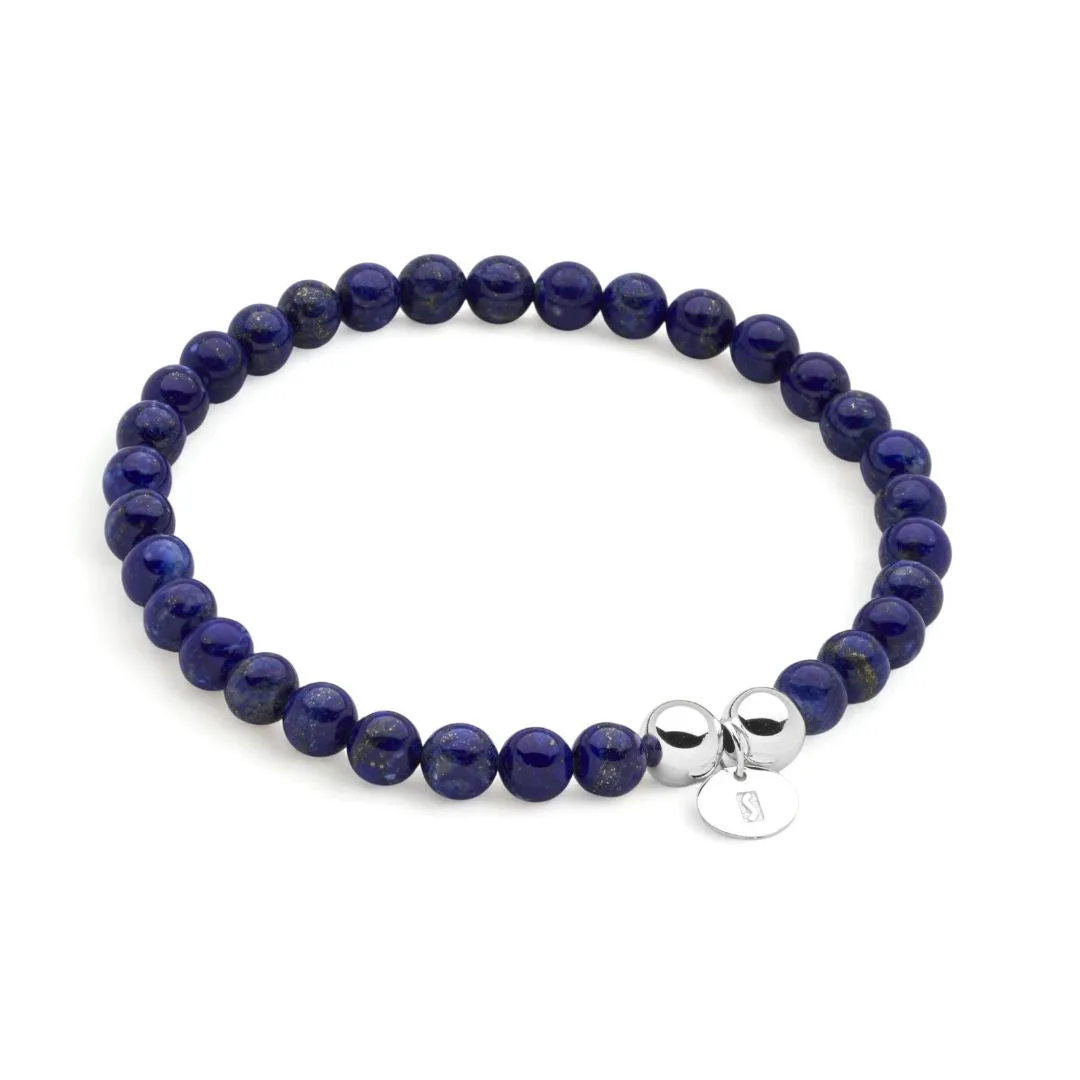 Bodhi Beads Bracelet (Lapis Lazuli)