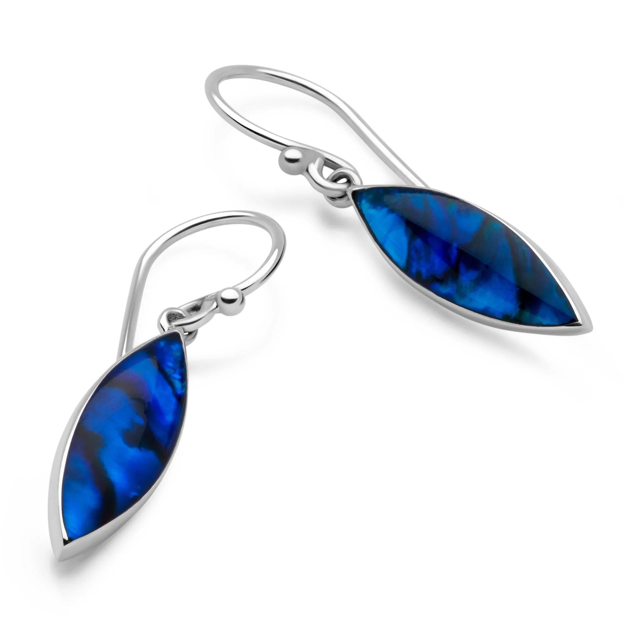 Marquise blue Earrings