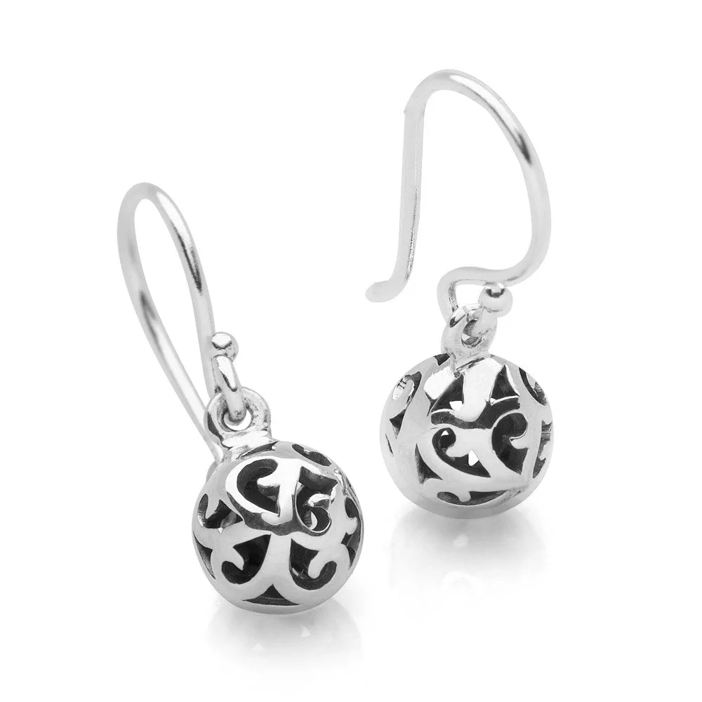 Balinese ball Earrings